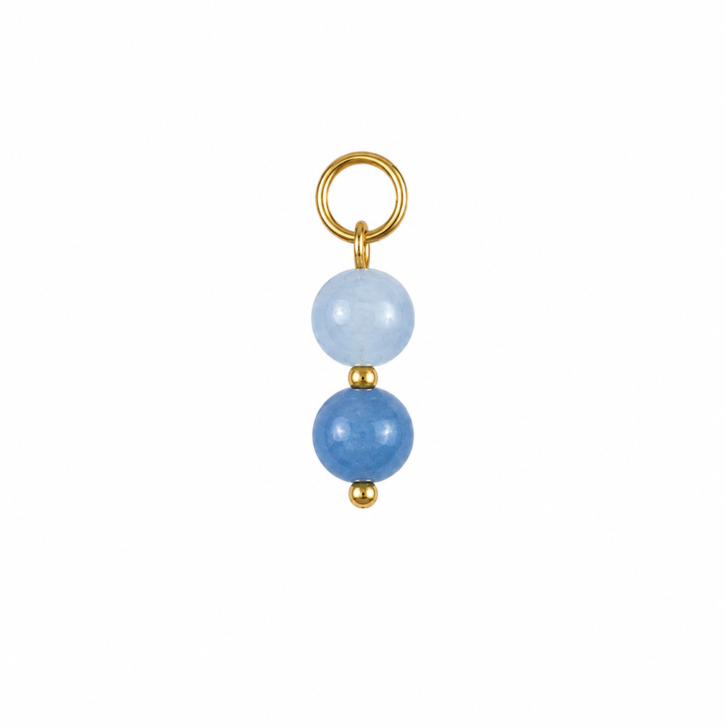 Aquamarine charm