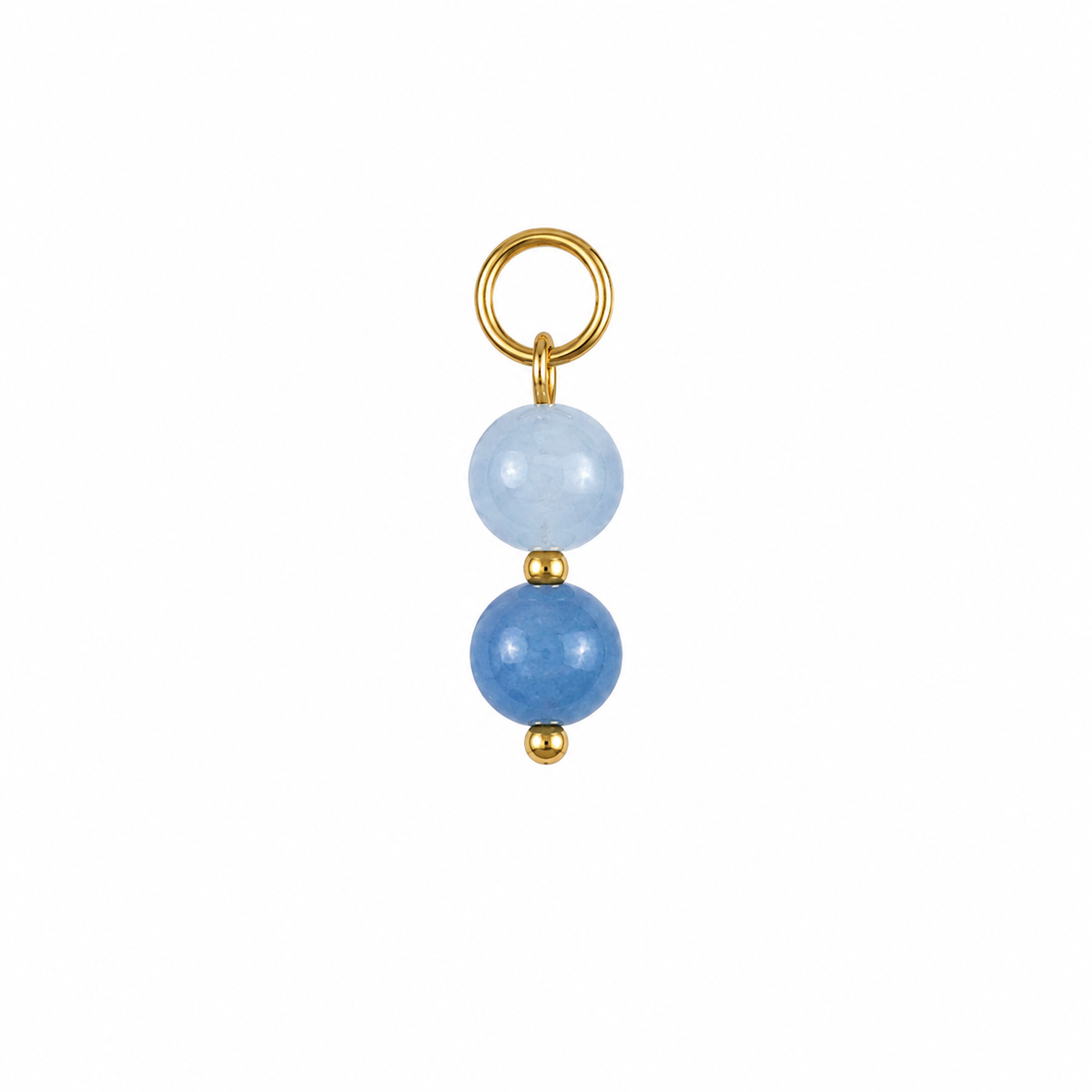 Aquamarine charm