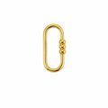 22 mm oval screwclasp