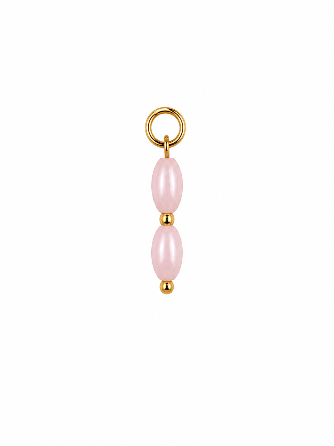 Pink beads charm