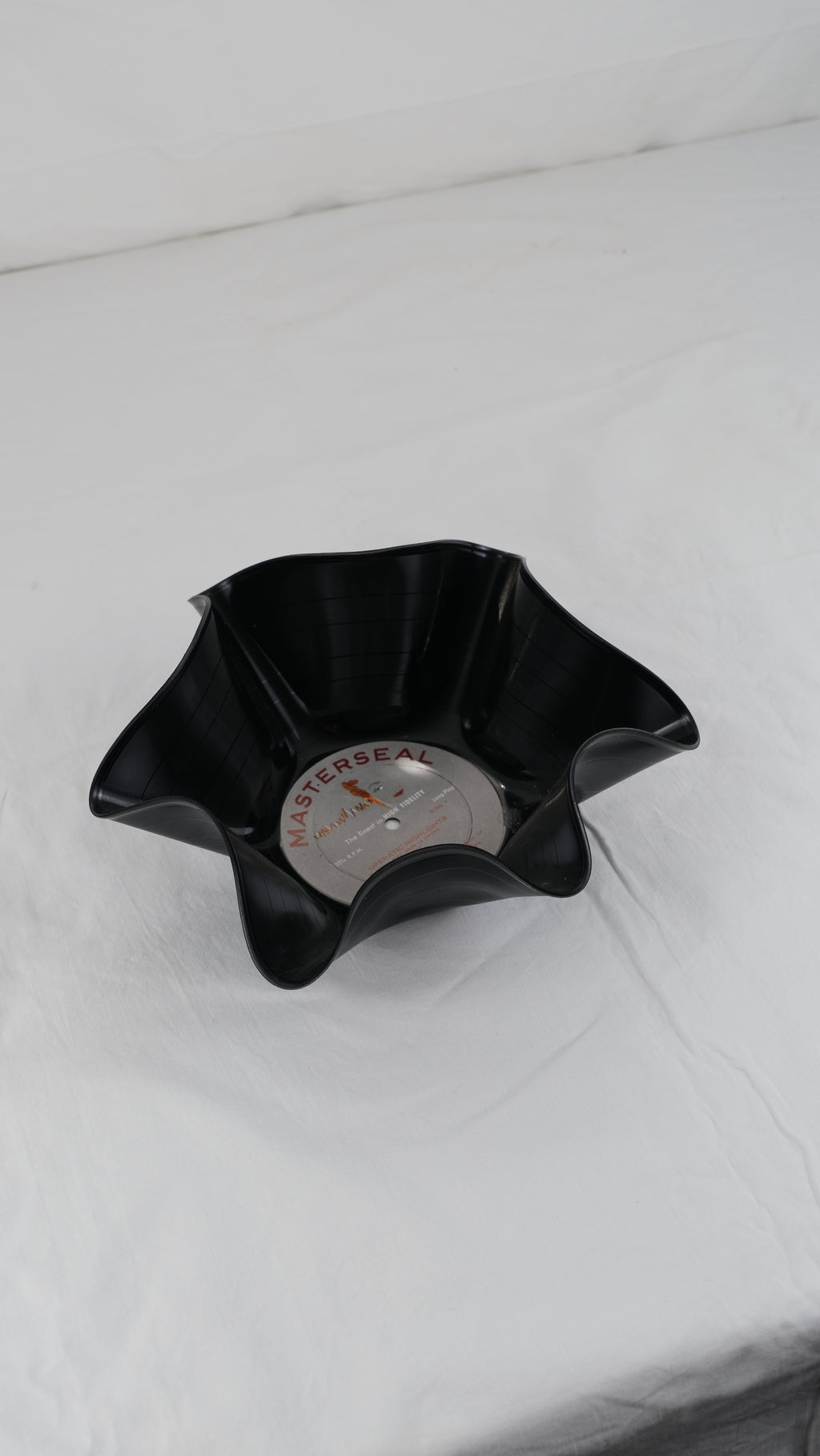 Masterseal vinyl record bowl | upcycled en handgevormd