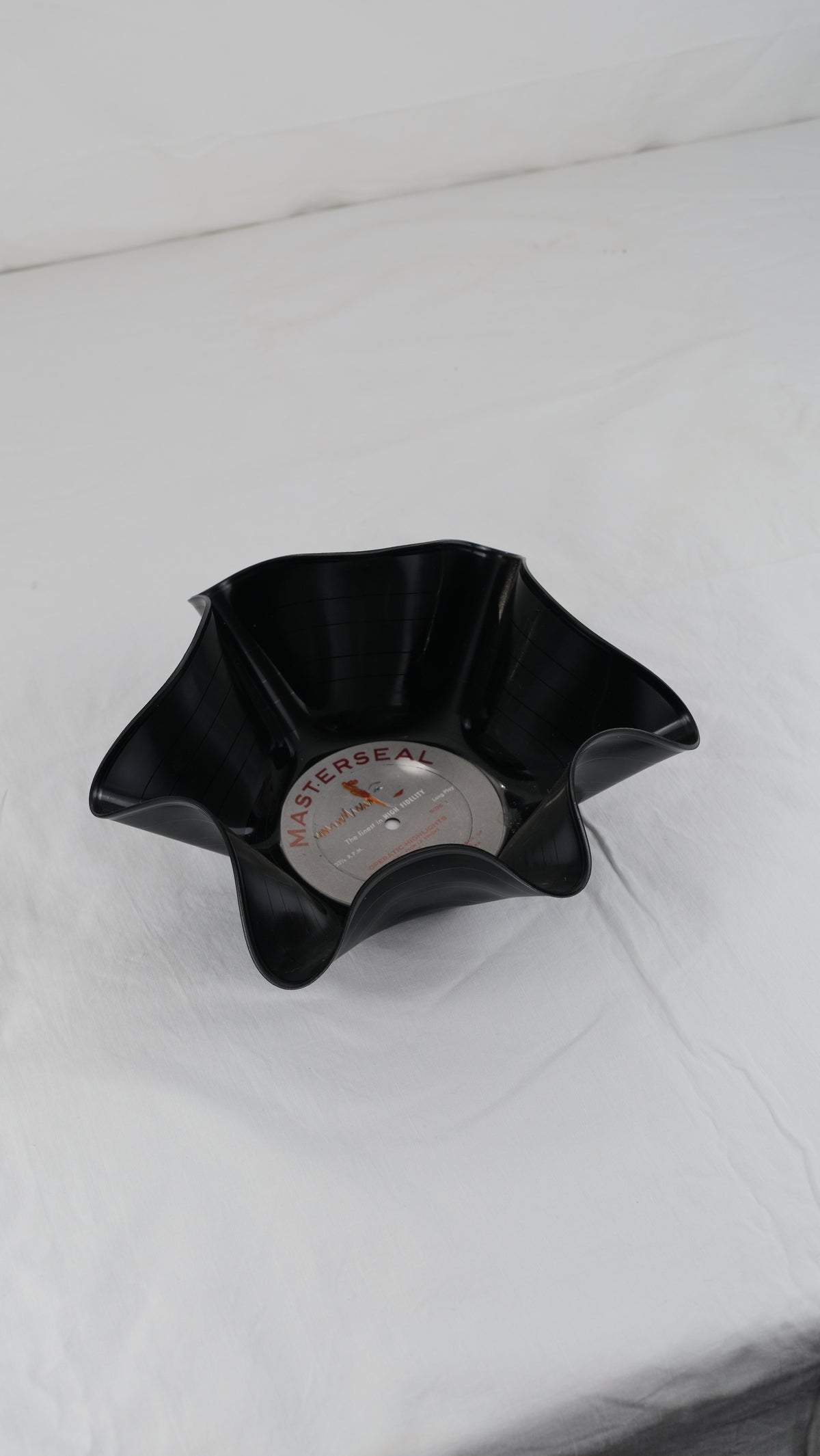 Masterseal vinyl record bowl | upcycled en handgevormd