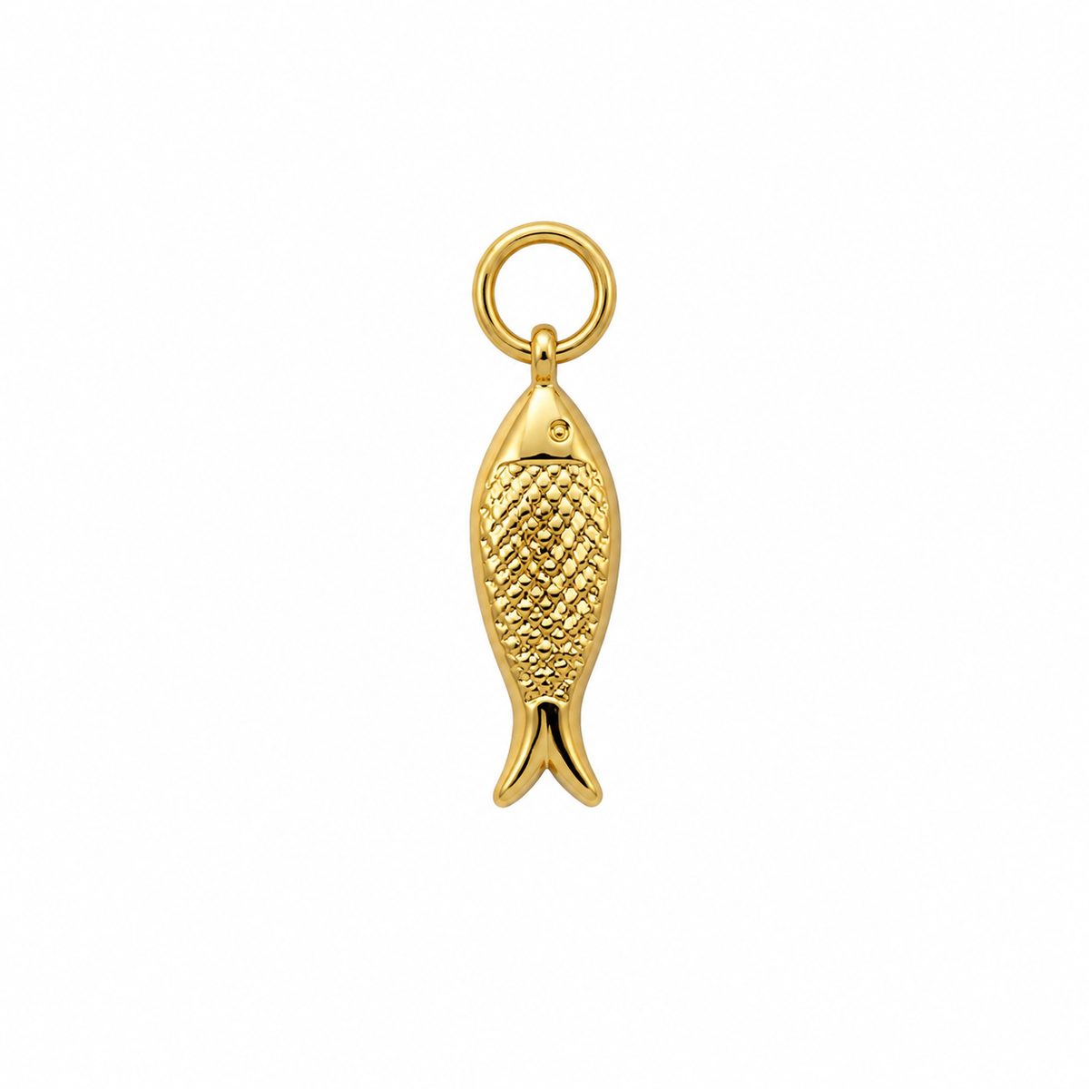 Gold fish 10mm charm