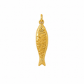 Gold fish 40mm charm