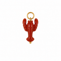 Gold lobster charm